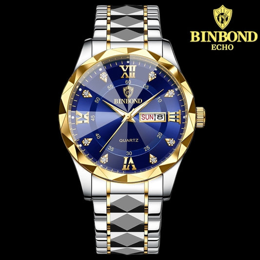 Elegant Luxury Stainless Steel Watch