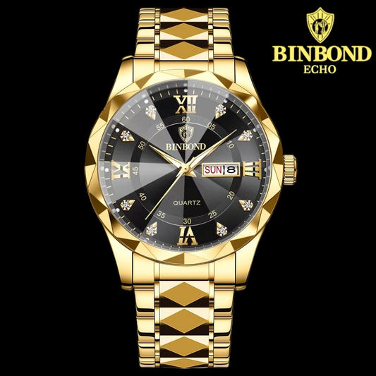 Elegant Luxury Stainless Steel Watch