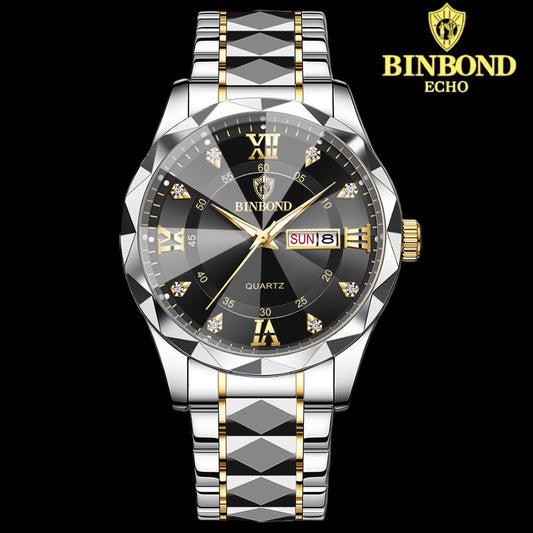 Elegant Luxury Stainless Steel Watch