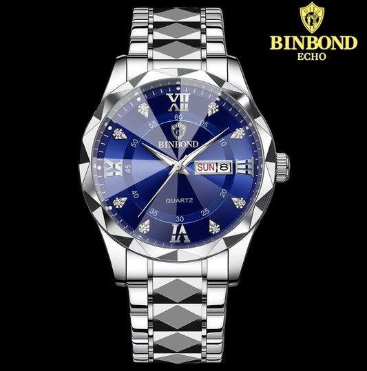 Elegant Luxury Stainless Steel Watch